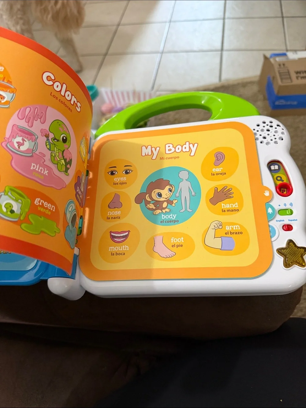 LeapFrog Learning Friends 100 Words Book - Blue & Green